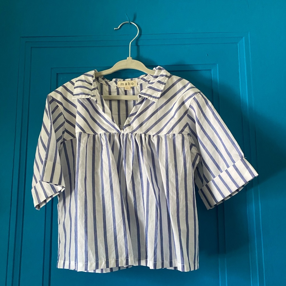 NWOT Mabo striped shirt 4/5